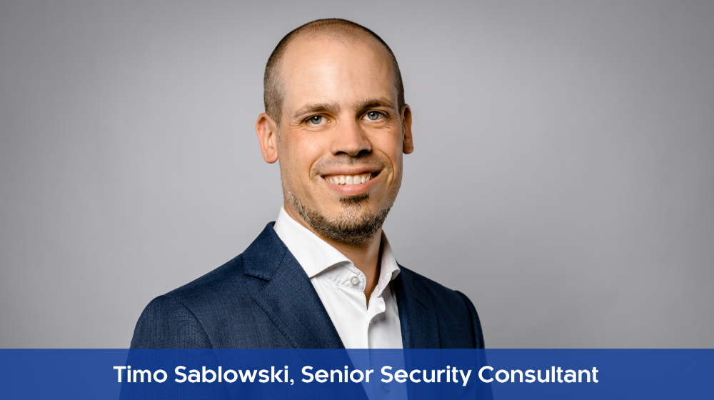 Timo Sablowski, Senior Security Consultant
