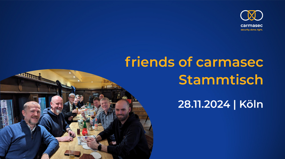 friends of carmasec Stammtisch 28.11.